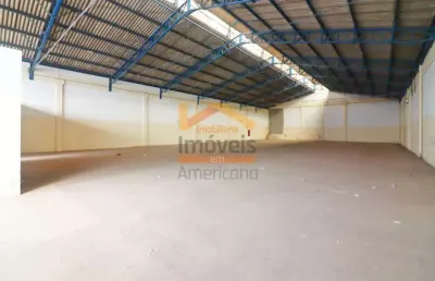 Salão industrial com 1.000m² em condomínio fechado no bairro machadinho em americana sp  r$ 9.700,00