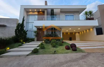 Casa de em condomínio: 3 quartos, 3 suítes, 3 salas, 5 banheiros, 4 vagas - jardim pau brasil, americana-sp - 254m².