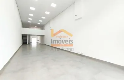 Salão comercial de alto padrão em são manoel, americana-sp: 3 banheiros, 2 vagas de garagem, 226m² de área