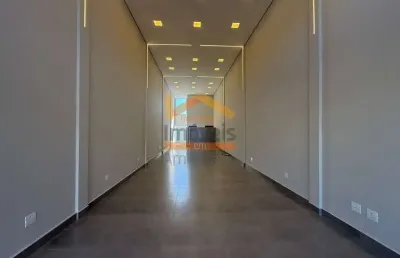 Salão comercial para locação em americana-sp, bairro cidade jardim ii. 2 banheiros, 1 vaga de garagem, 100m².