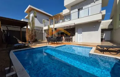 Oportunidade única: casa de alto padrão em condomínio no residencial imigrantes, nova odessa-sp - 3 quartos, 3 suítes, 3 salas, 5 banheiros, 4 vagas - 260m².