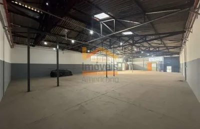 Salão comercial para locação em nova americana, americana-sp: 430m², 3 banheiros!