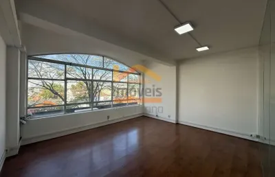 Sala comercial de alto padrão para locação em americana-sp, jardim girassol: 4 salas, 1 banheiro, 1 vaga de garagem, 112,50 m².