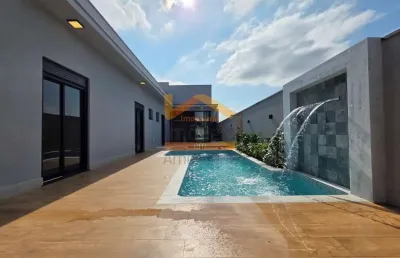 Casa condomínio de luxo com 3 suítes e 4 vagas de garagem no jardim recanto das águas, nova odessa-sp!