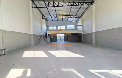 Salão comercial à venda ou locação em jardim alphacenter, santa bárbara d'oeste-sp: 2 banheiros, 3 vagas, 280m².