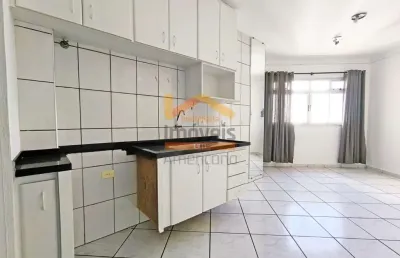 Apartamento para locação: 1 quarto, 2 salas, 1 vaga de garagem, 45m² em frezzarin, americana-sp!
