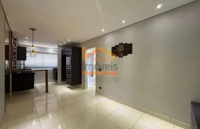 Apartamento para locação no parque nova carioba, americana-sp: 2 quartos, 2 salas, 1 banheiro, 2 vagas de garagem.