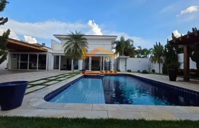 Casa de alto padrão no portal dos nobres, americana-sp: 4 quartos, 4 suítes, 3 salas, 7 banheiros, 6 vagas, 580m²