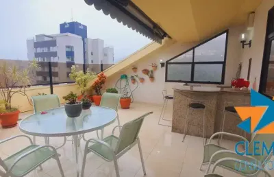 Cobertura á venda b. buritis -bh.  03 quartos com 140m2 oportunidade!