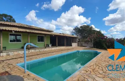 Casa e sitio a cond. fechado estancias da mata-lagoa santa/jaboticatubas-mg