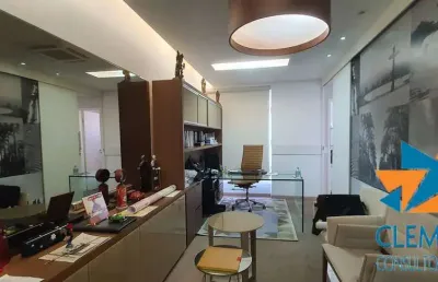 Conjunto comercial 02 salas/escritorio montadas+vaga lourdes/centro-bh-mg