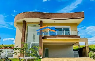 Casa em condomínio 580m² com 4 suítes no condomínio nature santa maria.
