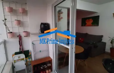 Maravilhoso apartamento com 55m², 2 quartos e 1 vaga de garagem.