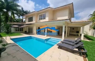 Oportunidade - excelente casa no condomínio tamboré 2 - alphaville.