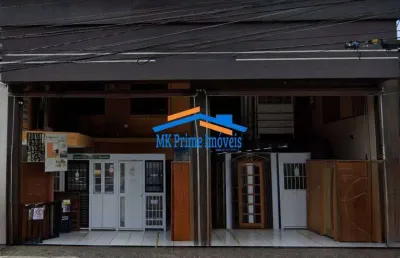 Galpão  á.t. 290 m²- mezanino 200 m² frente para 2 ruas - santo antônio