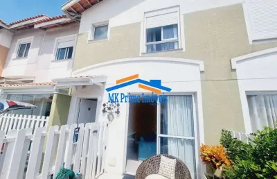 Excelente casa em condomínio no vila parque 99m² - mobiliada