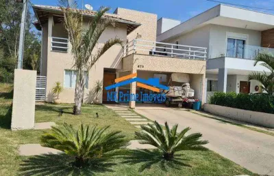 Linda casa em condomínio 375m² com 4 suítes no cond. los angeles cotia.