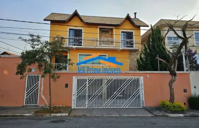 Lindo sobrado com 4 dormitórios, 339 m² de construção no adalgisa/osasco!