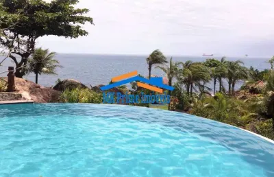Casa altíssimo padrão 5 suítes condomínio flechas - ilha bela/sp