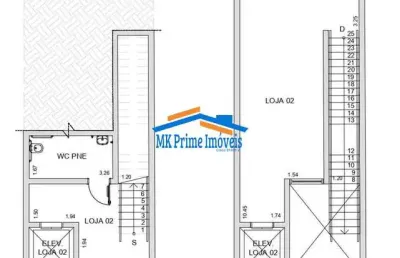 Loja comercial 79m² 2 andares p/ locação/venda av pompeia são paulo/sp