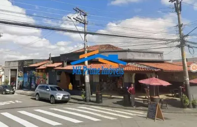 Terreno de 384m² com salões comerciais na  vila osasco- osasco.