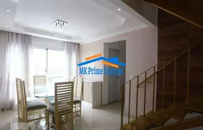 Cobertura com 130 m² duplex na avenida dom pedro i -  bela vista - osasco