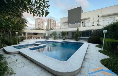 Linda casa no condomínio lorian boulevard com 5 suítes, lazer formidável!!!