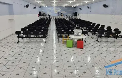 Excelente galpão comercial com escritório e mezanino 400m²