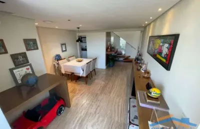 Cobertura duplex c/ 180m², 3 quartos(1 suíte) e 2 vagas - são francisco/sp