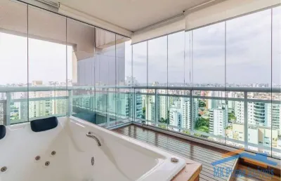 Cobertura de luxo à venda no edifício quartier no campo belo - sp.