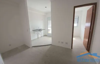 Apartamento novo 37m² com 2 dormitórios no recanto das rosas.