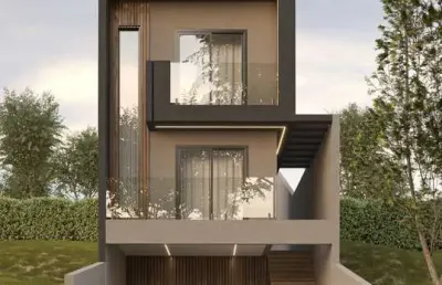 Sobrado novo em construção 148m² no condomínio bosque do sol.