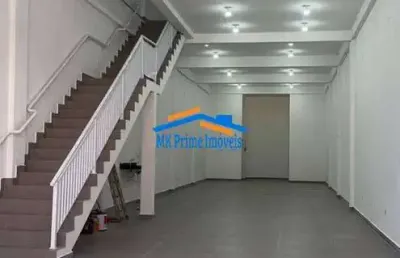 Salão comercial com mezanino 328m² no centro de osasco.