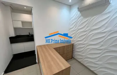 Sala comercial 41m² com recepção 3 salas 1 vaga p/ locação - bela vista/sp