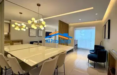 Apartamento mobiliado 67m² com 2 dormitórios sendo 1 suíte em alphaville