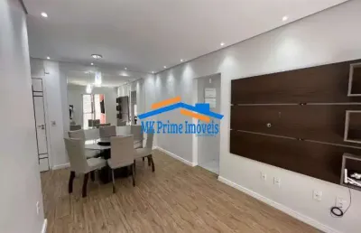 Apartamento com 3 dormitórios para alugar, 89 m²- granja viana - cotia/sp