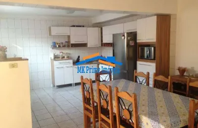 Casa assobradada c/150m², 3 quartos, 4 vagas e quintal-jaguaribe-osasco/sp