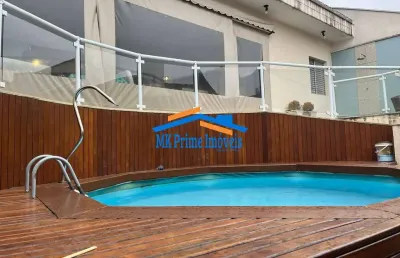 Sobrado 360m² com 4 dormitórios sendo 1 suíte na city bussocaba.
