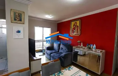 Apartamento à venda com 56m², 2 quartos e 1 vaga - taboão da serra.