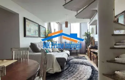 Cobertura duplex em barro branco (zona norte) com 143m² - são paulo.
