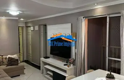 Apartamento 76m² porteira fechada 3 dorm. sendo 1 suíte - 2 vagas