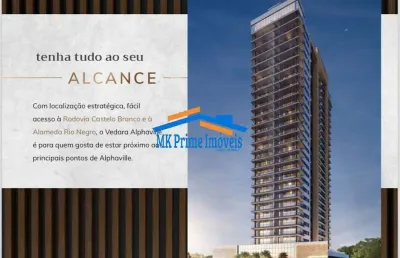 Apartamento com 3 quartos à venda na Avenida Piraíba, Centro Comercial Jubran, Barueri