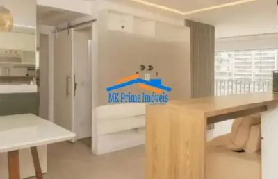 Lindo apartamento mobiliado 68m² 2 quartos sendo 1 suíte.