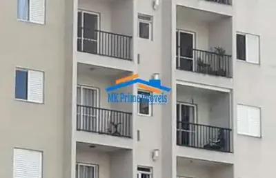 Apartamento 2 quartos sendo 1 suíte 57m² com sacada - umuarama/osasco.