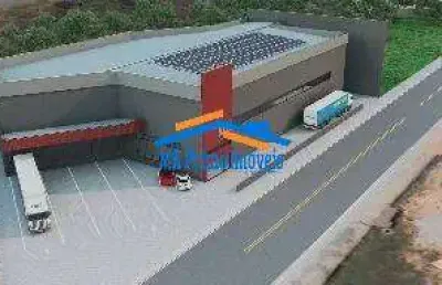 Galpão 2000m² - pé direito 12 metros com docas - itapecerica da serra