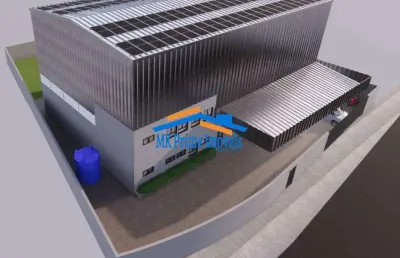 Galpão novo 800m² pé direito 12m- itapecerica da serra/sp