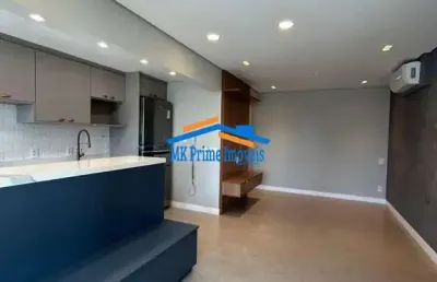 Apartamento condomínio unicco - semi-mobiliado - lazer completo