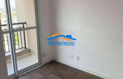 Apartamento c/ 60m², 2 quartos (1suíte) e 1 vaga no square carapicuíba