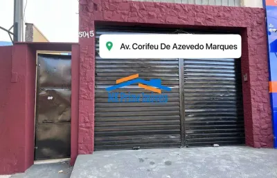 Sala comercial com 5 salas à venda na Avenida Corifeu de Azevedo Marques, Vila Lageado, São Paulo