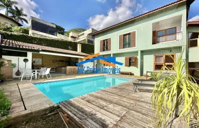 Fazendinha - 4 dorms / 3 suítes, piscina, gourmet, muita natureza!